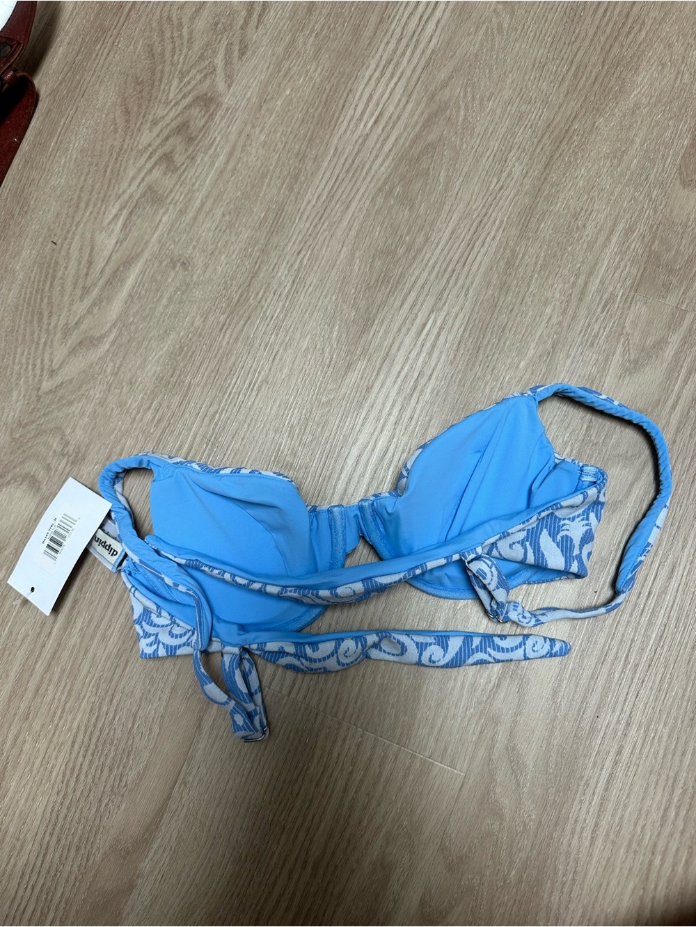 Dippin' Daisy's Blue Paisley Underwire Bikini Top - Picture 7 of 8